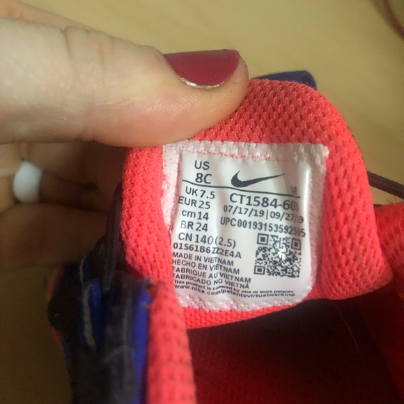 Toddler 8C Nike Air 270s DONATED. - Picture 5 of 5